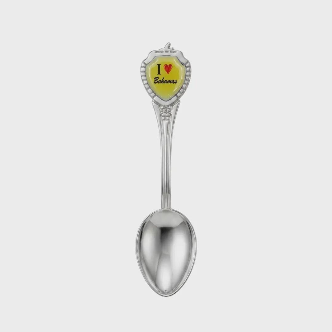 I love Bahamas Mini Spoon Collectible Souvenir 3.4"