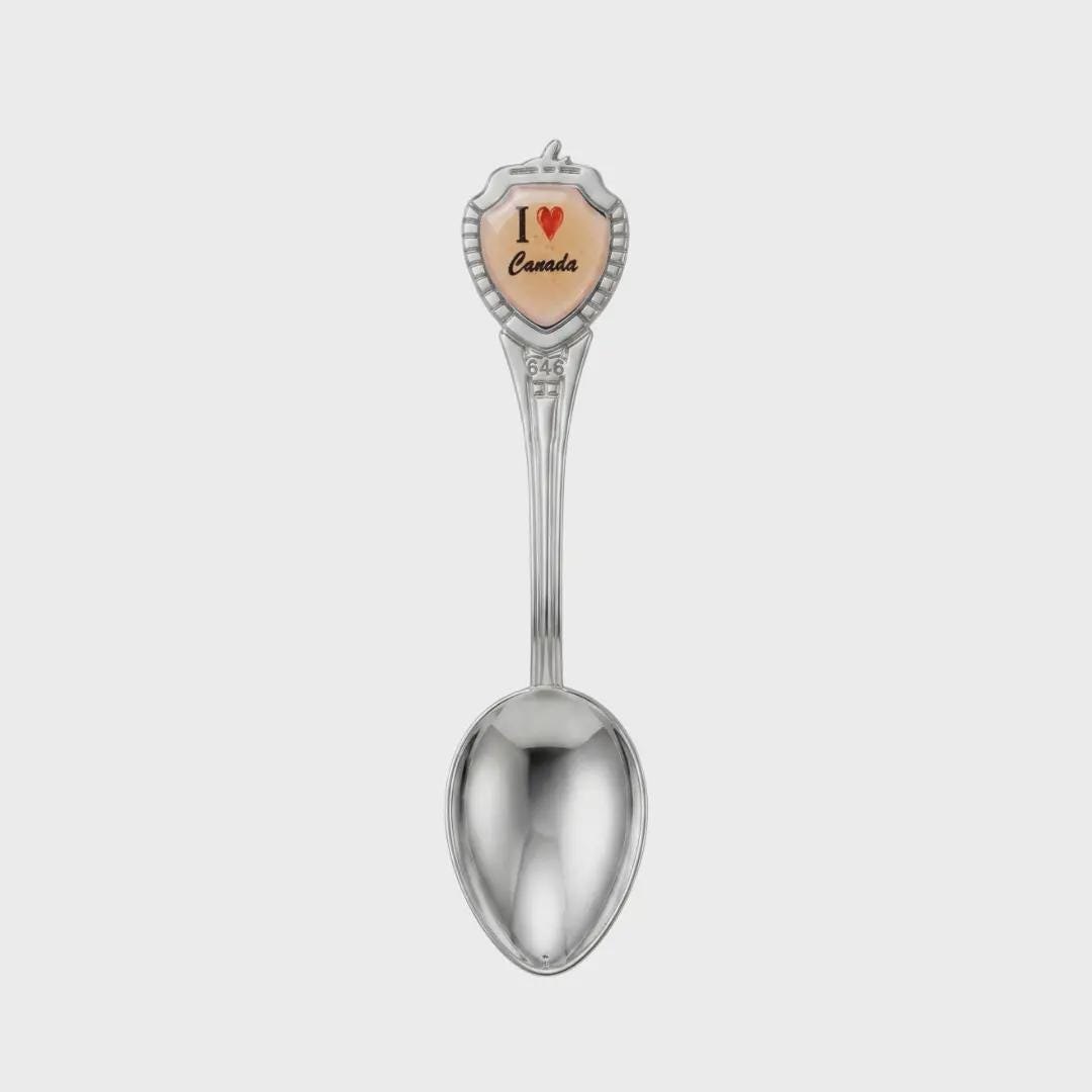 I love Canada Mini Spoon Collectible Souvenir 3.4"