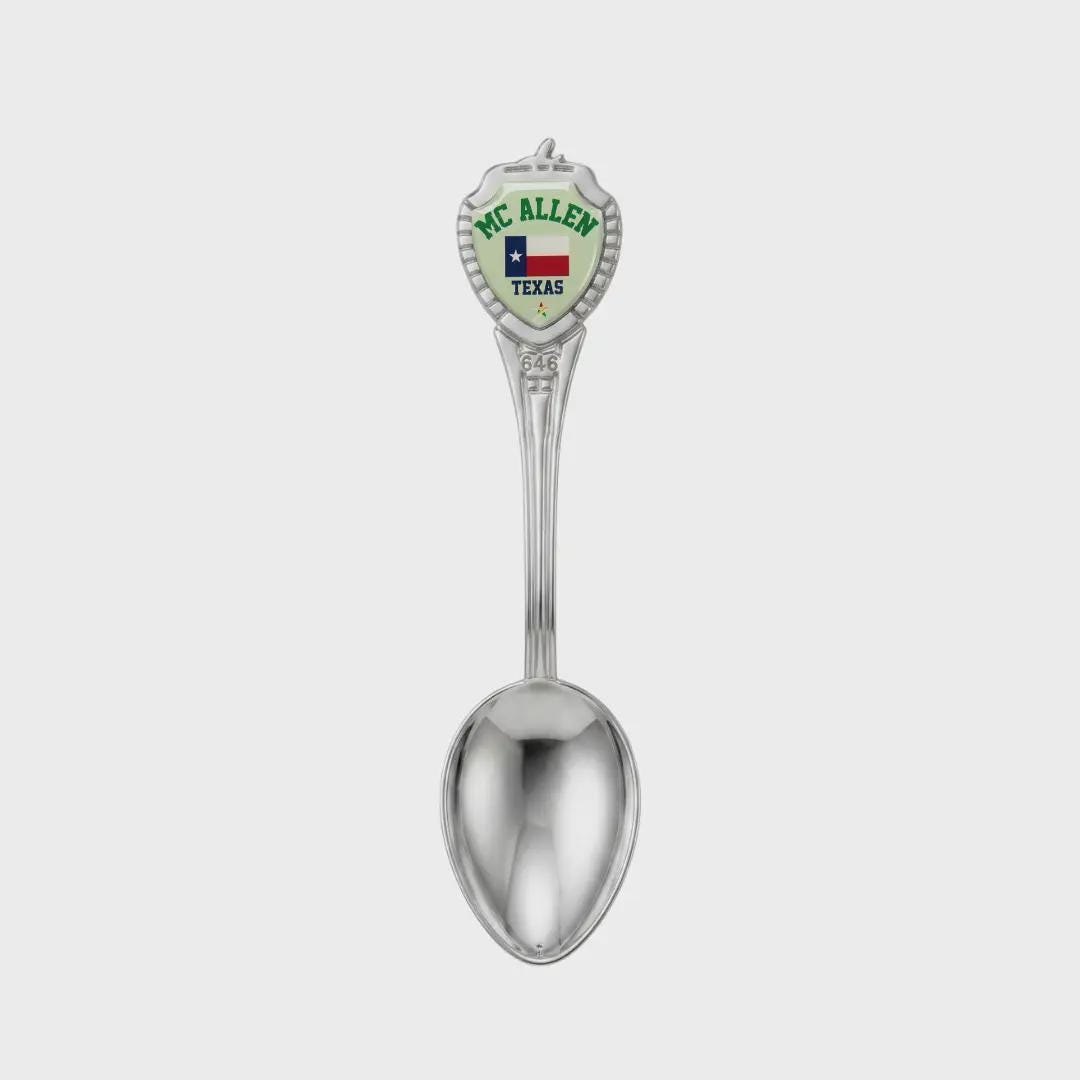 Mc Allen Texas Mini Spoon Collectible Souvenir 3.4"