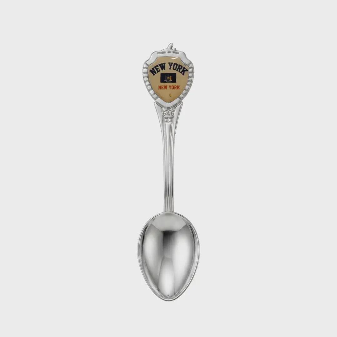 New York New York Mini Spoon Collectible Souvenir 3.4"