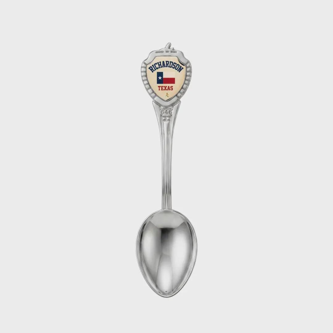 Richardson Texas Mini Spoon Collectible Souvenir 3.4"