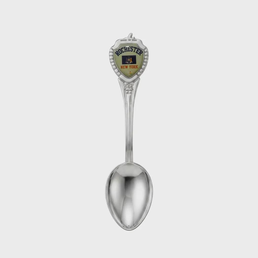 Rochester New York Mini Spoon Collectible Souvenir 3.4"