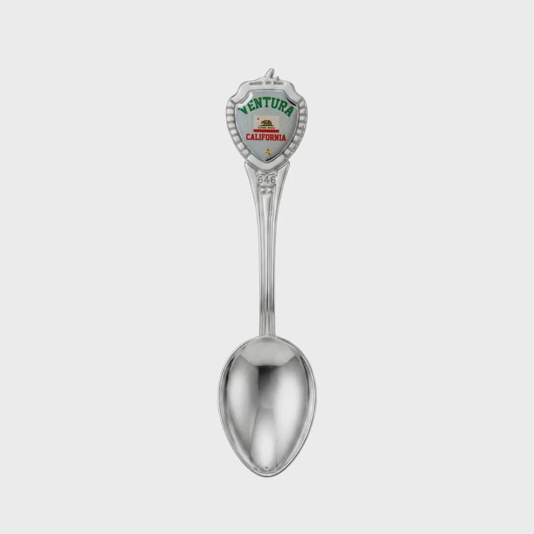 Ventura California Mini Spoon Collectible Souvenir 3.4"