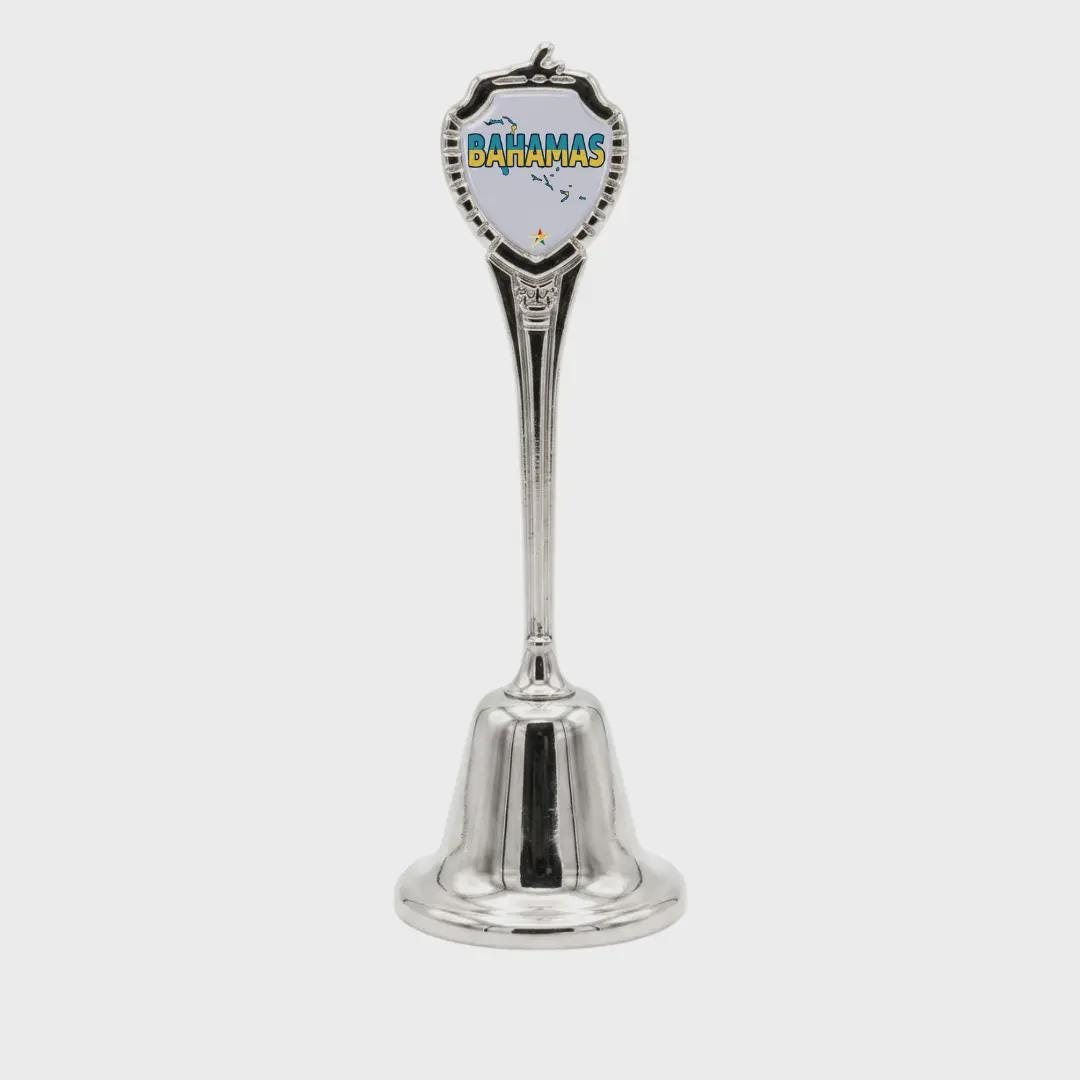 Bahamas Collectible Souvenir Metal Zinc Long Bell