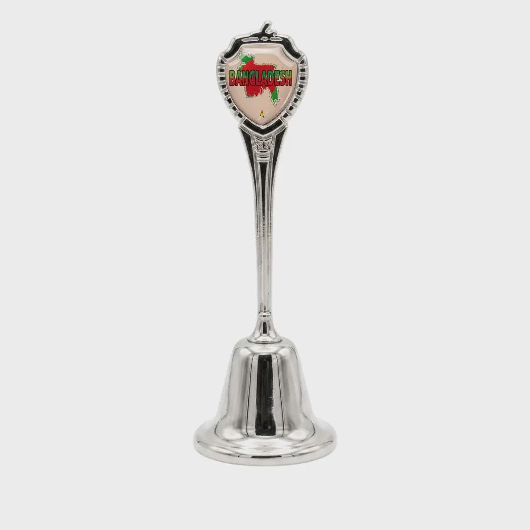 Bangladesh Collectible Souvenir Metal Zinc Long Bell