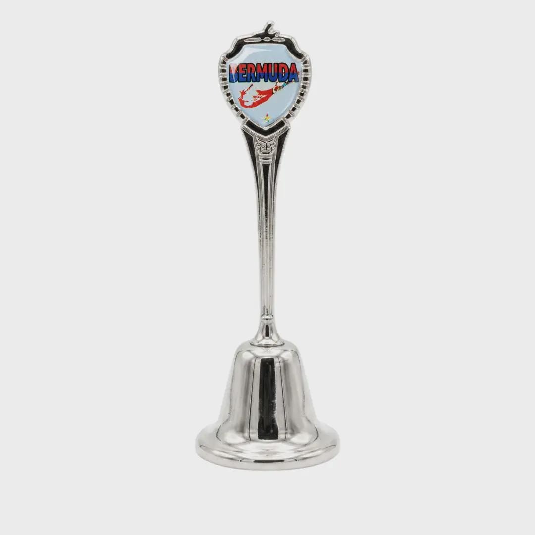 Bermuda Collectible Souvenir Metal Zinc Long Bell