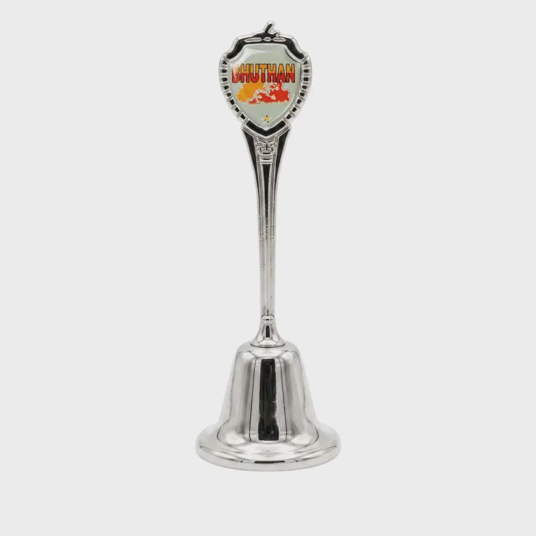 Bhuthan Collectible Souvenir Metal Zinc Long Bell