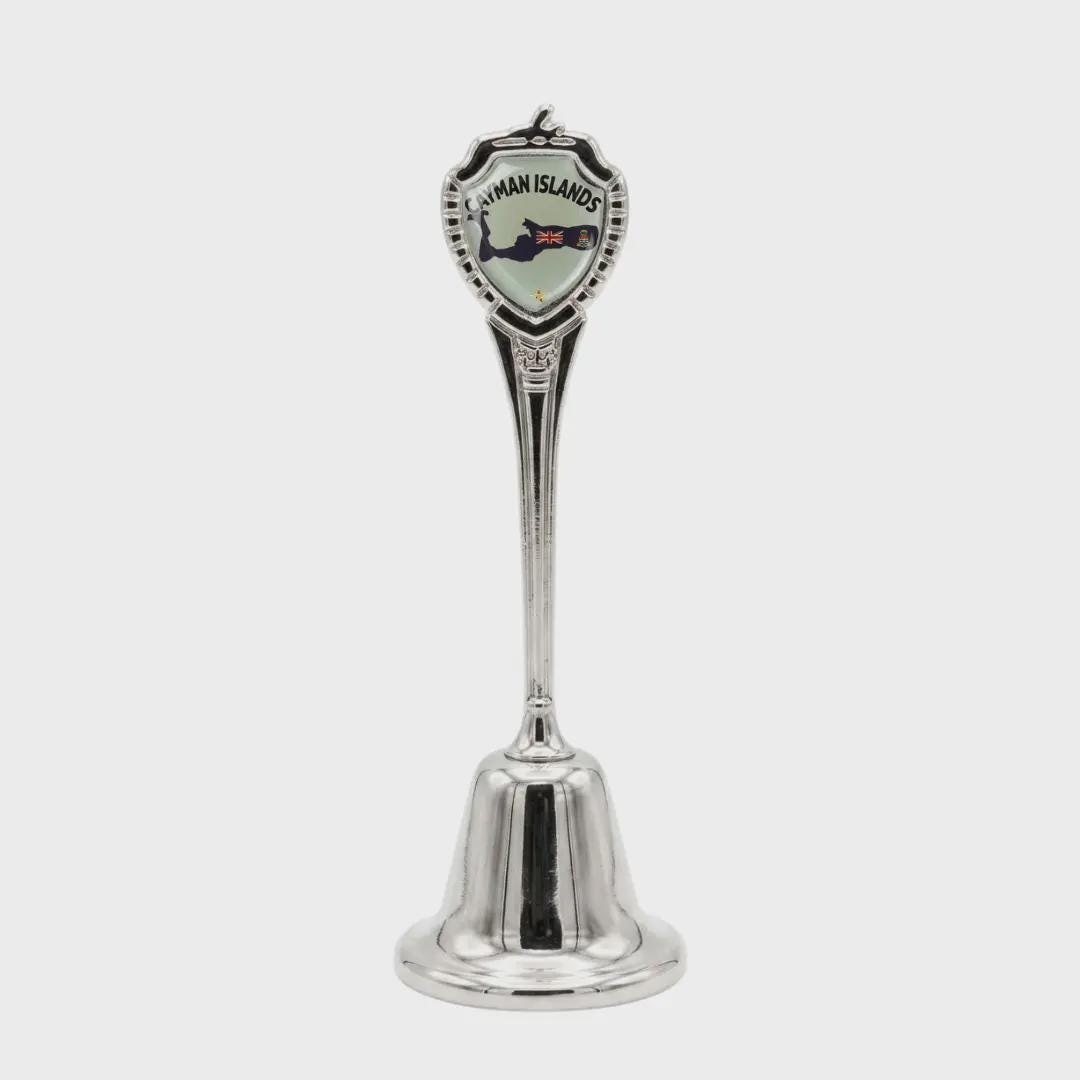 Cayman Islands Collectible Souvenir Metal Zinc Long Bell