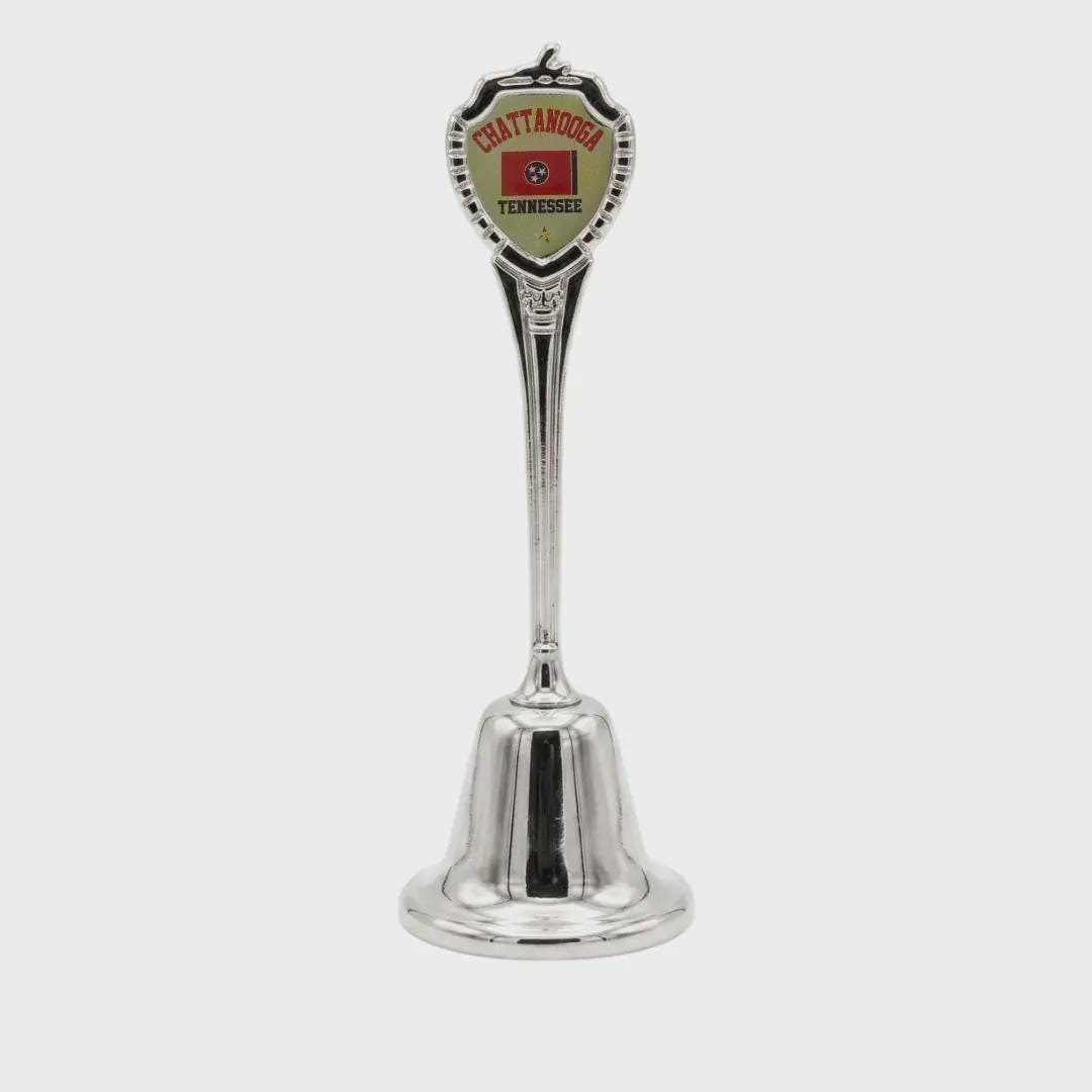 Chattanooga Tennessee Souvenir Metal Zinc Long Bell