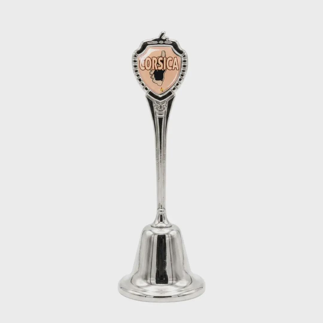Corsica Collectible Souvenir Metal Zinc Long Bell