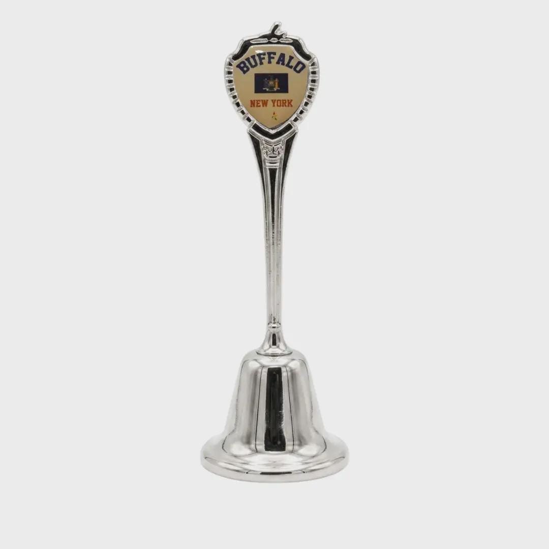 Buffalo New York Collectible Souvenir Metal Zinc Long Bell