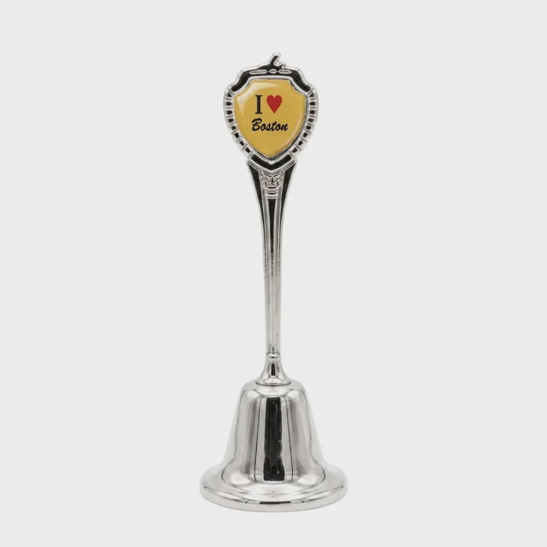 I love Boston Collectible Souvenir Metal Zinc Long Bell