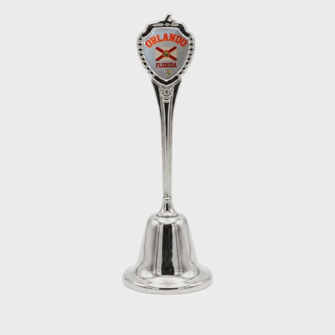 Orlando Florida Collectible Souvenir Metal Zinc Long Bell
