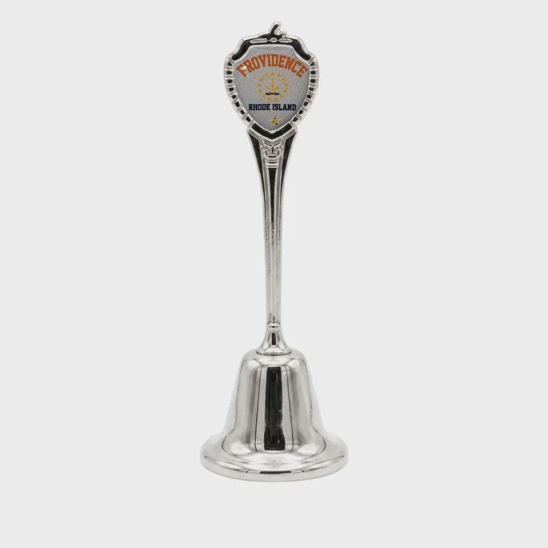 Providence Rhode Island Souvenir Metal Zinc Long Bell