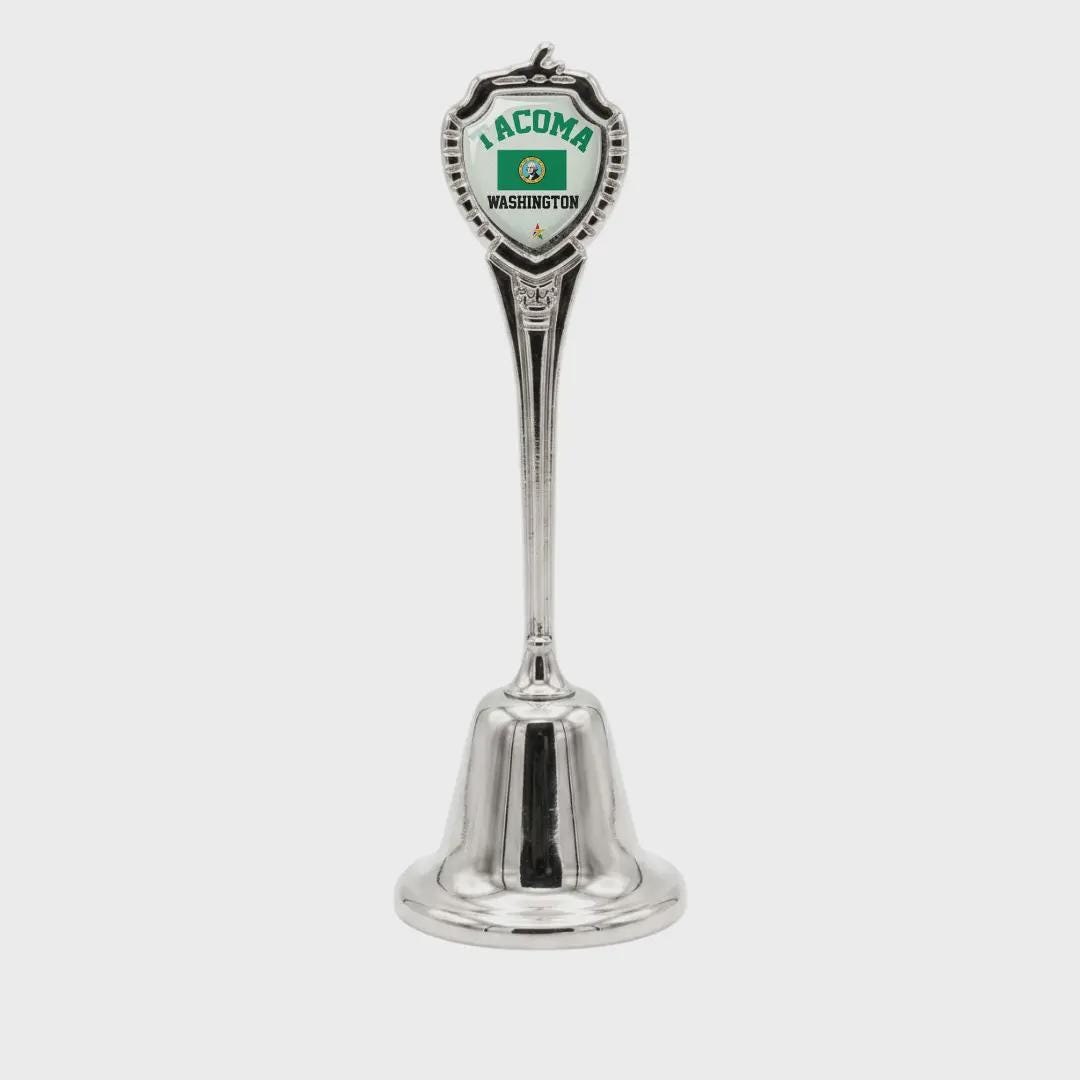 Tacoma Washington Collectible Souvenir Metal Zinc Long Bell