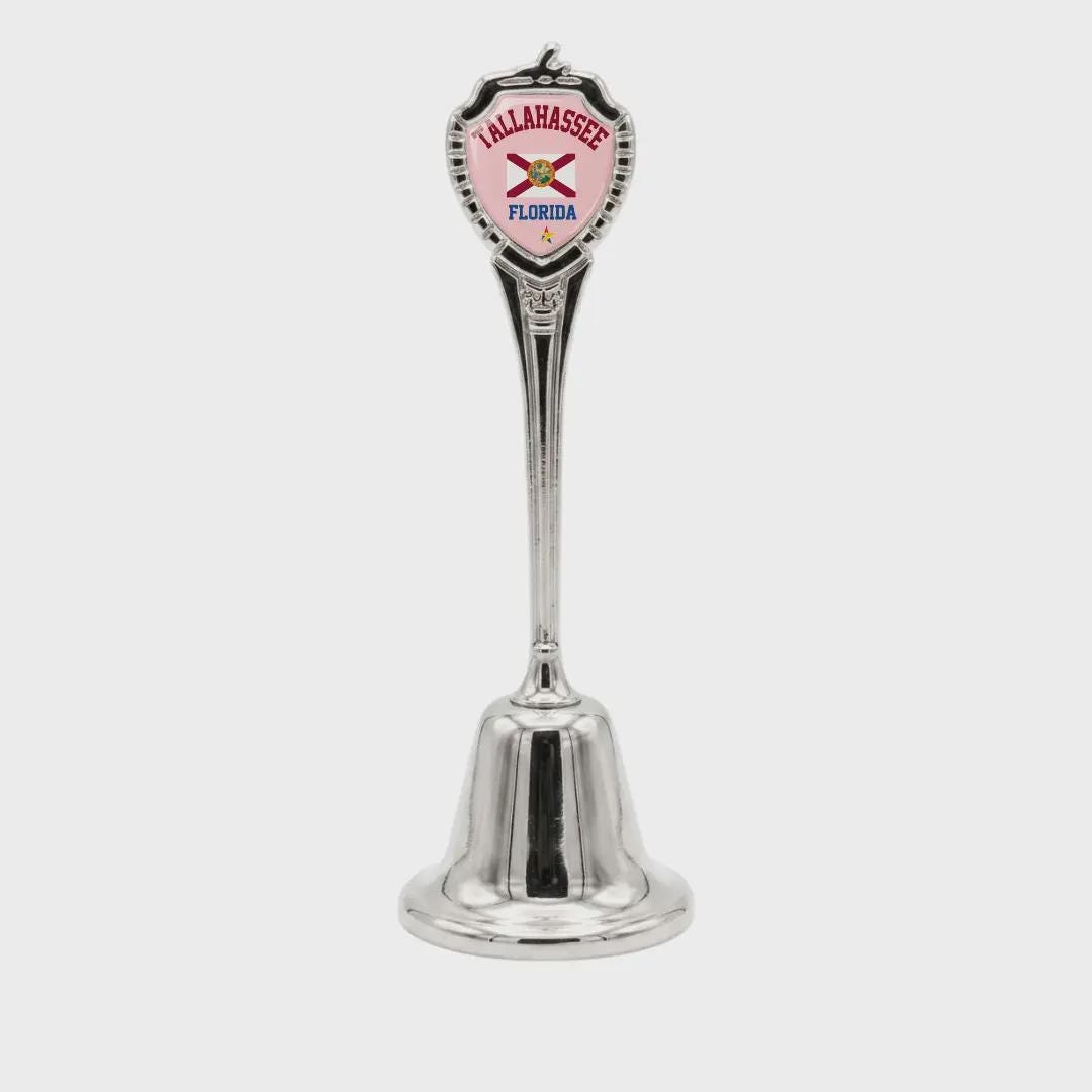 Tallahassee Florida Souvenir Metal Zinc Long Bell