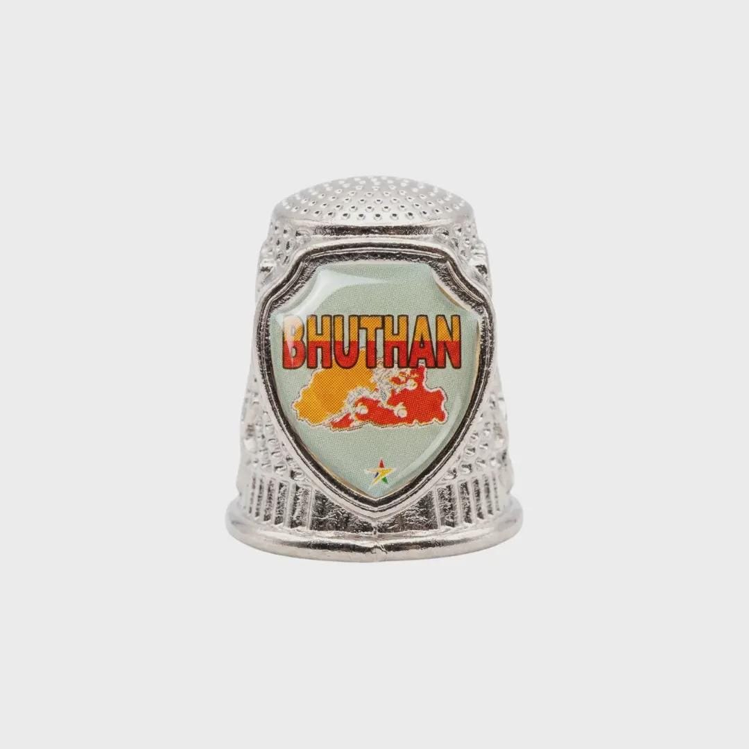 Bhuthan Collectible Souvenir Metal Zinc Thimble