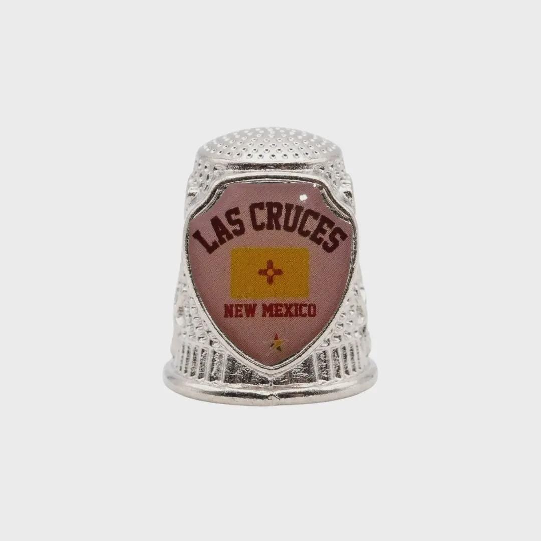 Las Cruces New MexicoCollectible Souvenir Metal Zinc Thimble