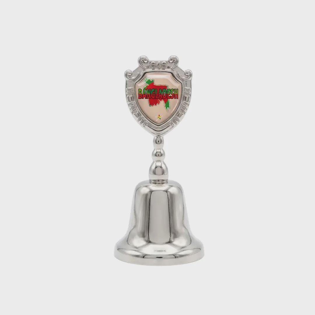 Bangladesh Collectible Souvenir Metal Zinc Small Bell