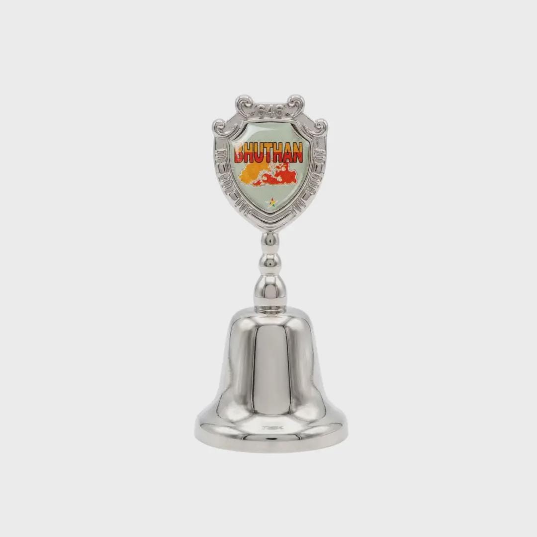 Bhuthan Collectible Souvenir Metal Zinc Small Bell