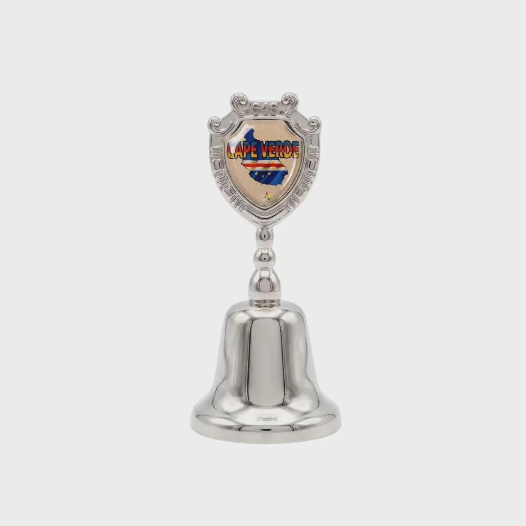Cape Verde Collectible Souvenir Metal Zinc Small Bell
