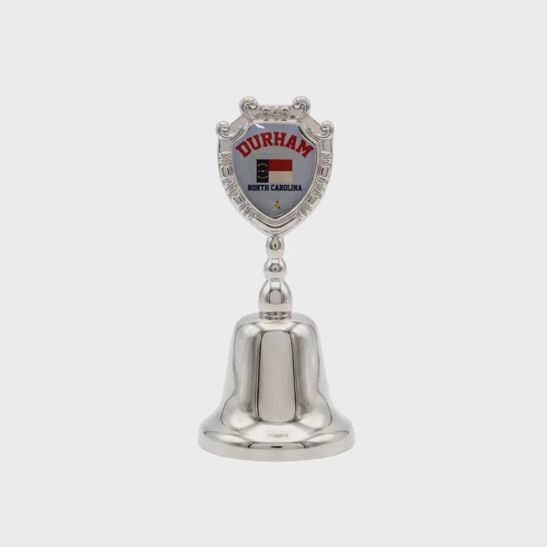 Durham North Carolina Souvenir Metal Zinc Small Bell