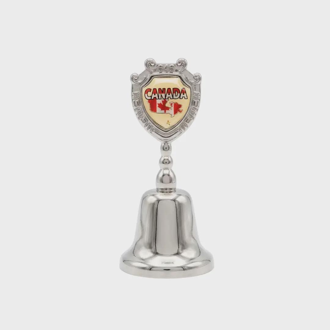 Canada Collectible Souvenir Metal Zinc Small Bell