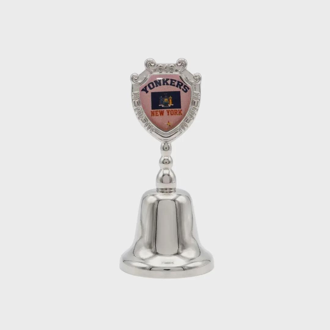Yonkers New York Souvenir Metal Zinc Small Bell