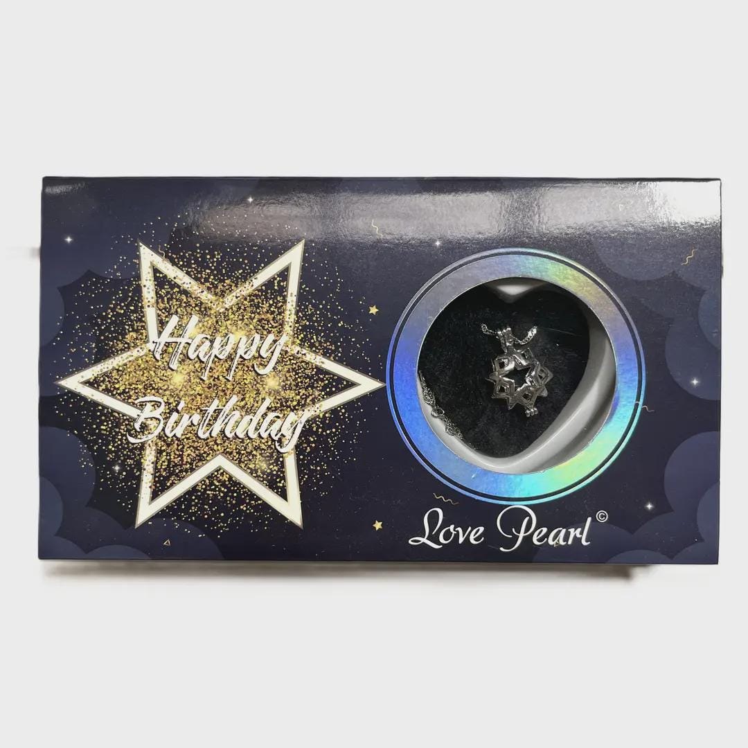 Happy Birthday Love Pearl Kit with Pendant Necklace