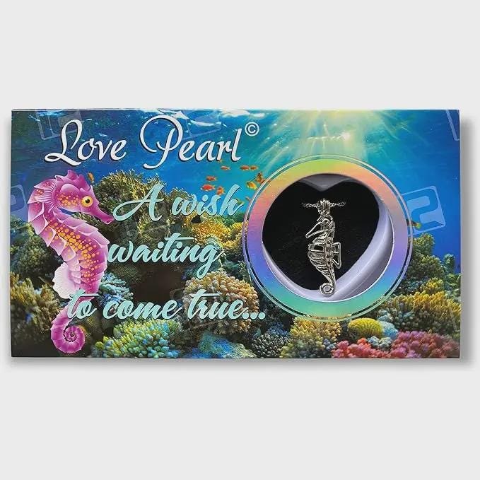Sea Horse Love Pearl Kit with Pendant Necklace
