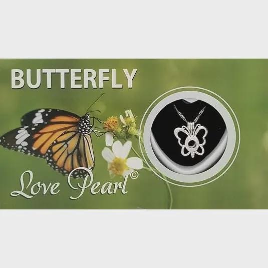 Butterfly Love Pearl Kit with Pendant Necklace