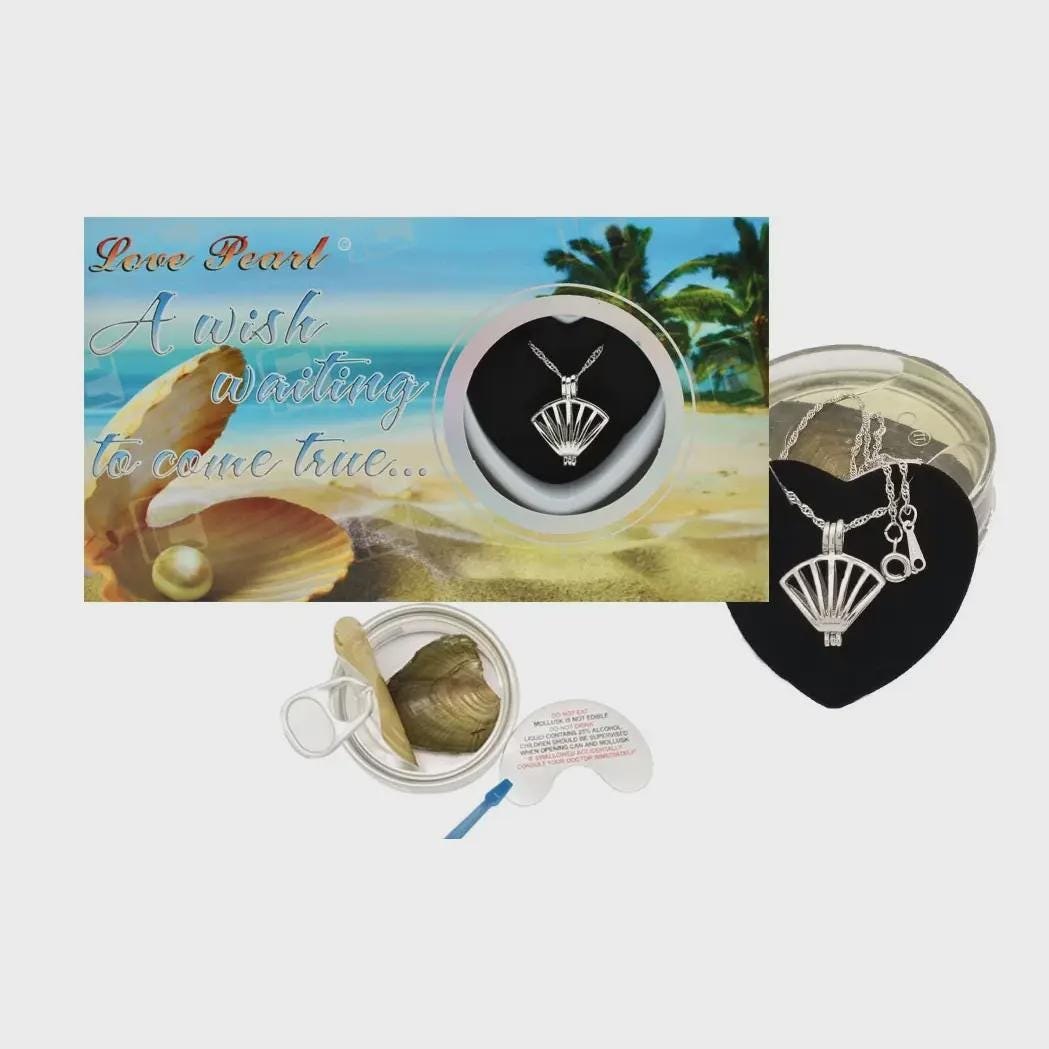 Shell Love Pearl Kit with Pendant Necklace
