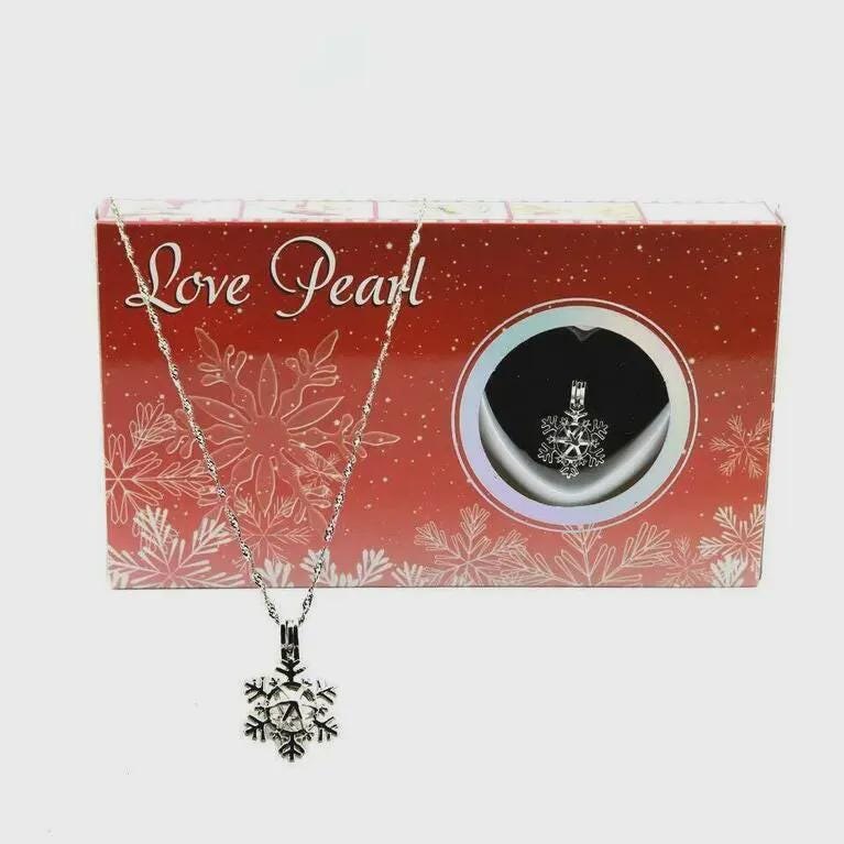 Snowflake Love Pearl Kit with Pendant Necklace