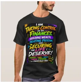 ELC I Am Taking Control of My Finances T-shirt