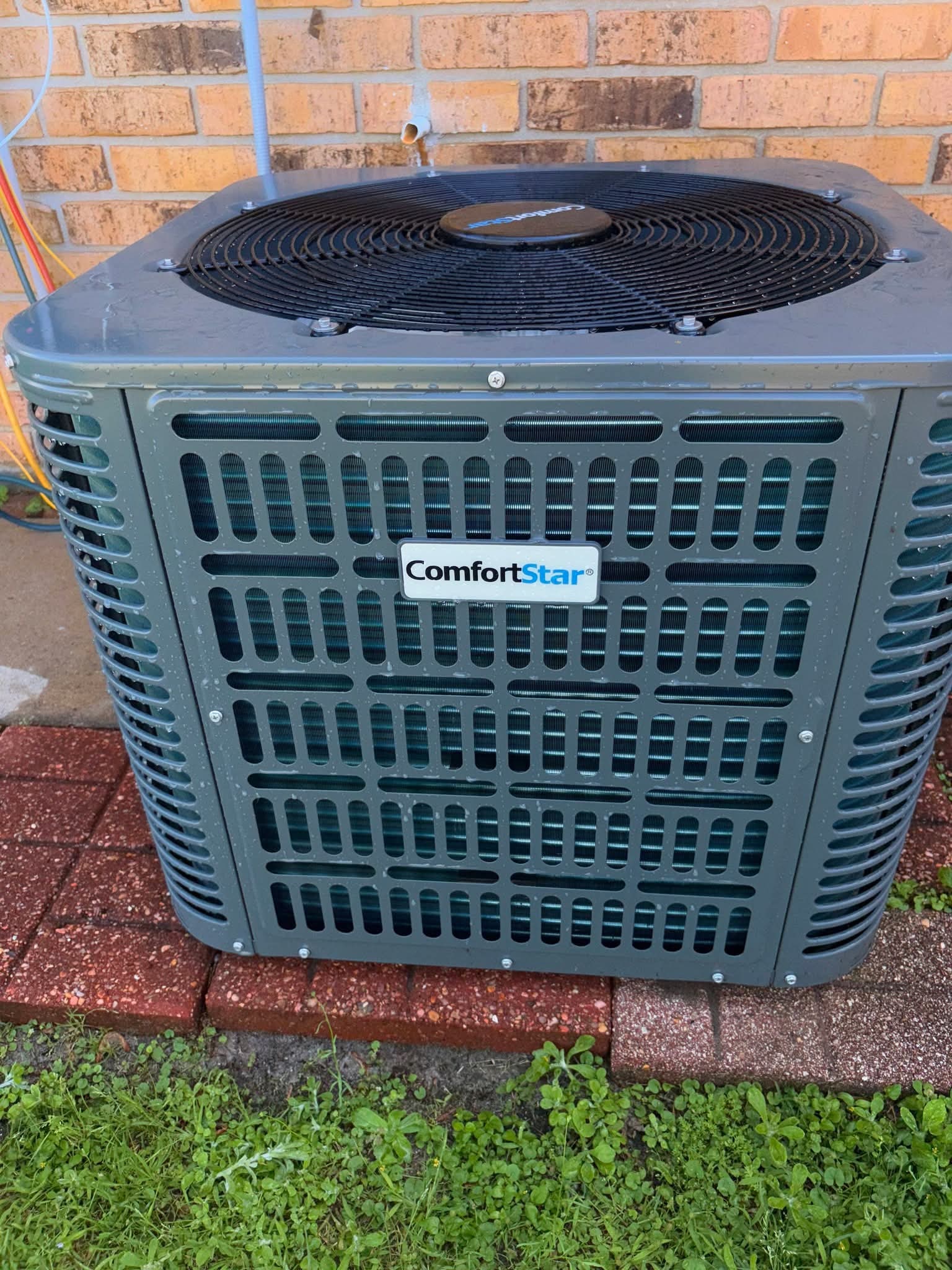 Residential outdoor air conditioning condenser