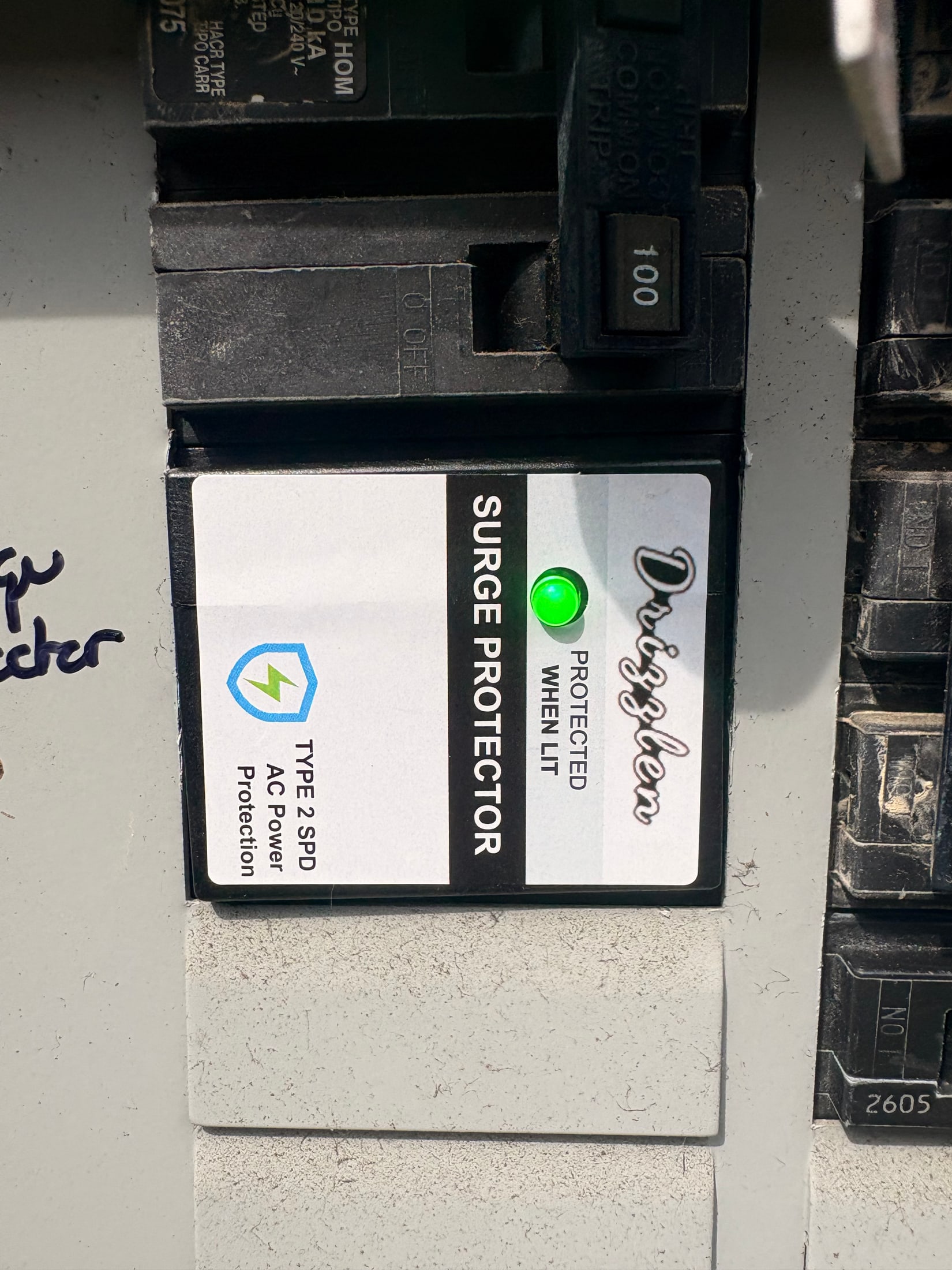 Electrical disconnect inspected at a home