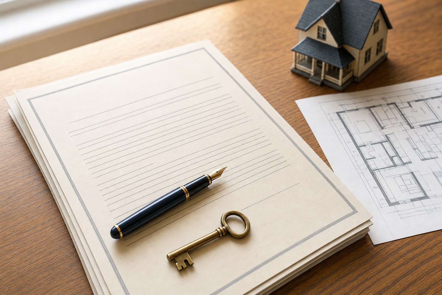 A private legal setting for real estate transactions