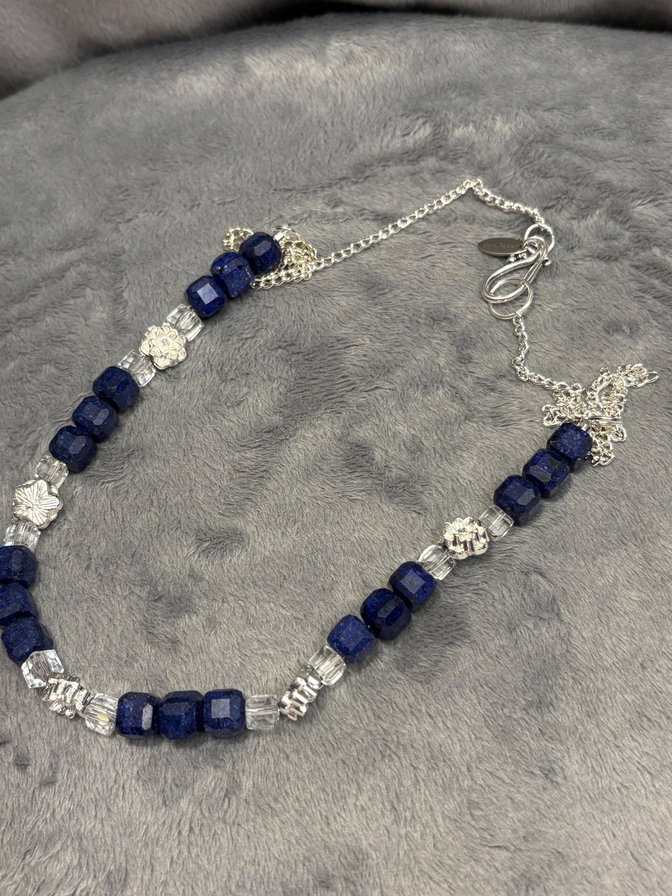 Handmade Lapis Lazuli Jewelry Set view 15