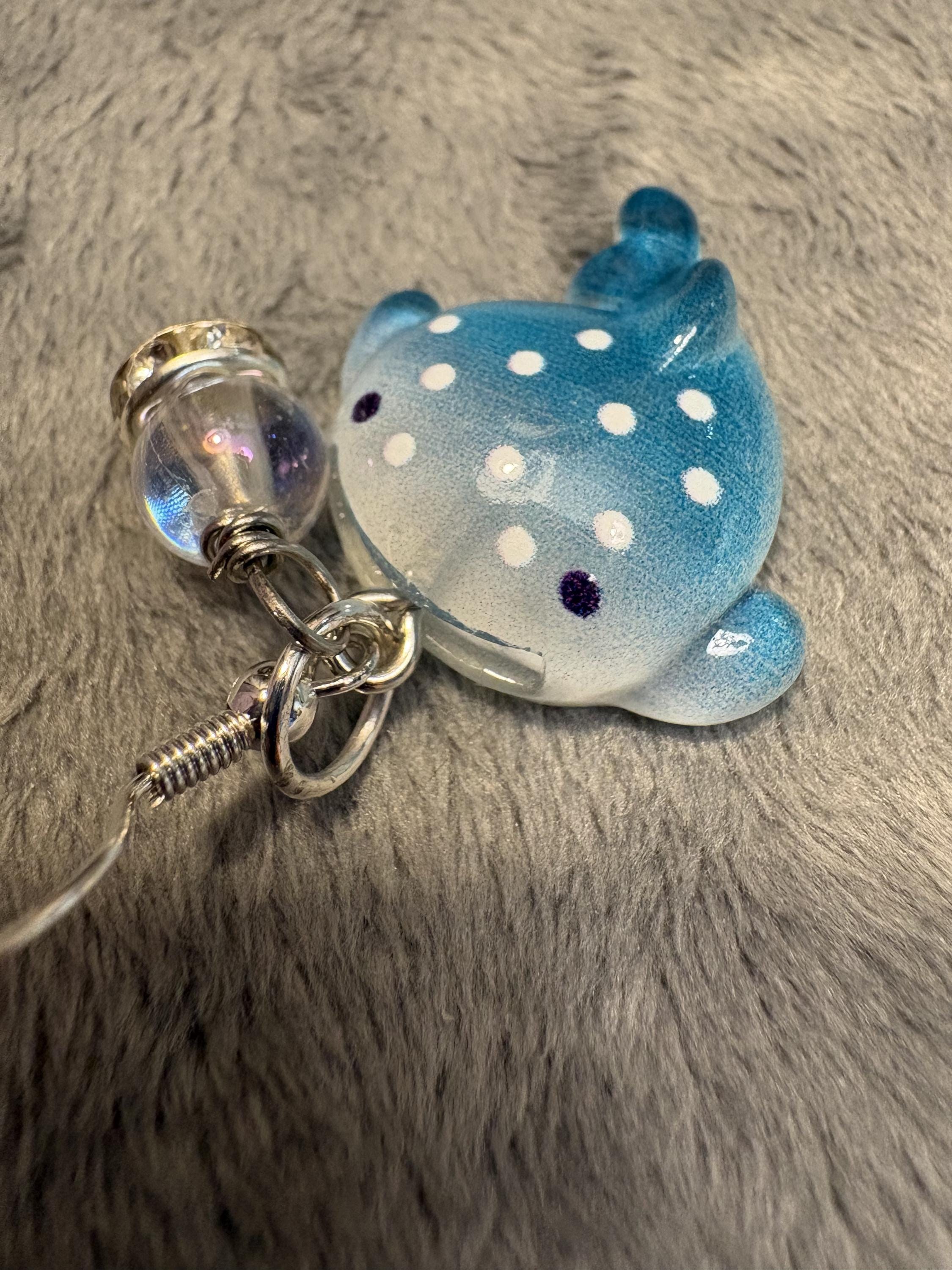 Unique Whale Jewelry Set Gift | Ocean Necklace Bracelet Earrings | Jasper Gemstone Jewelry for Her view 8