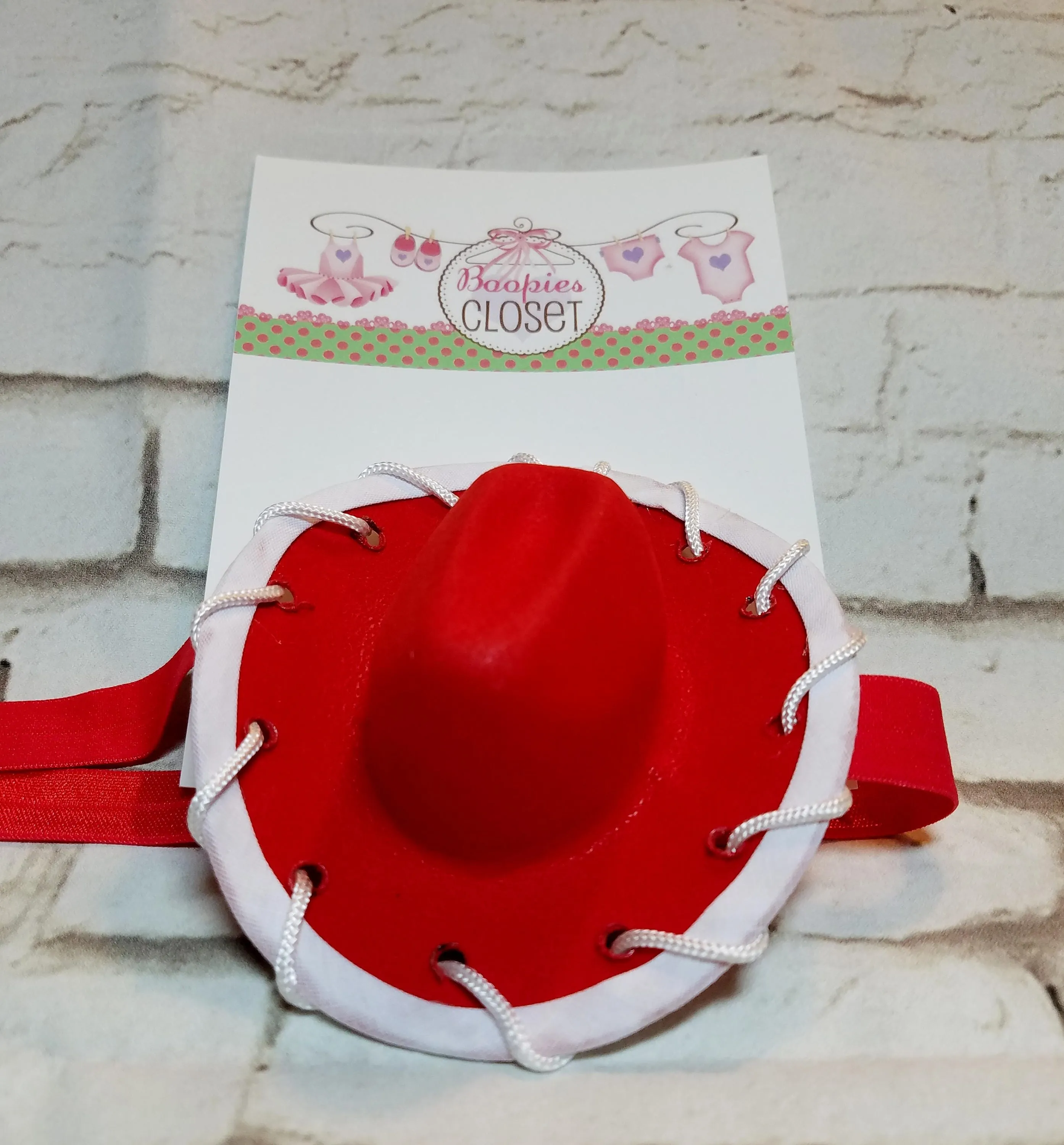 Stage ready mini hat