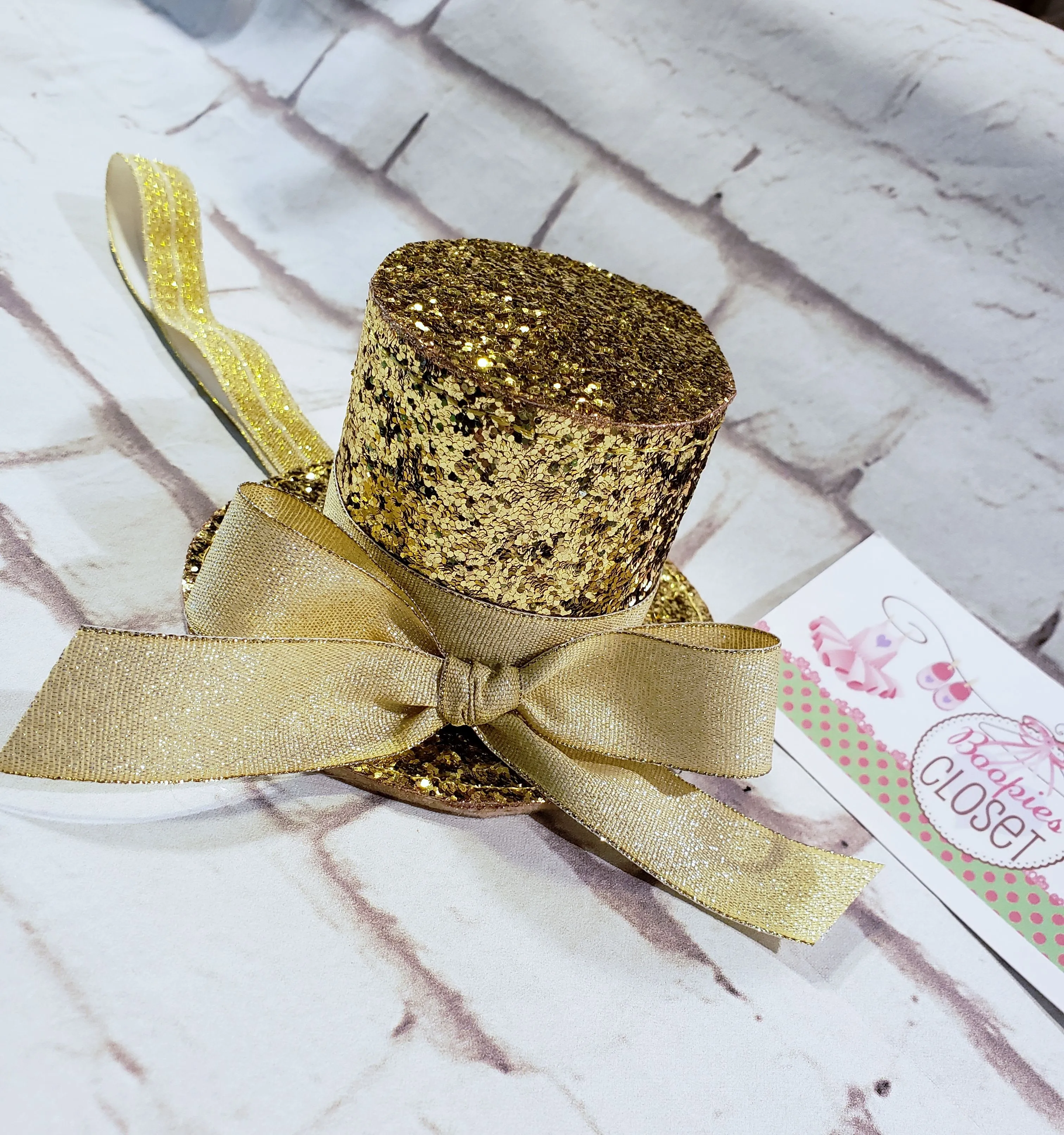 Sparkle Mini Top Hat