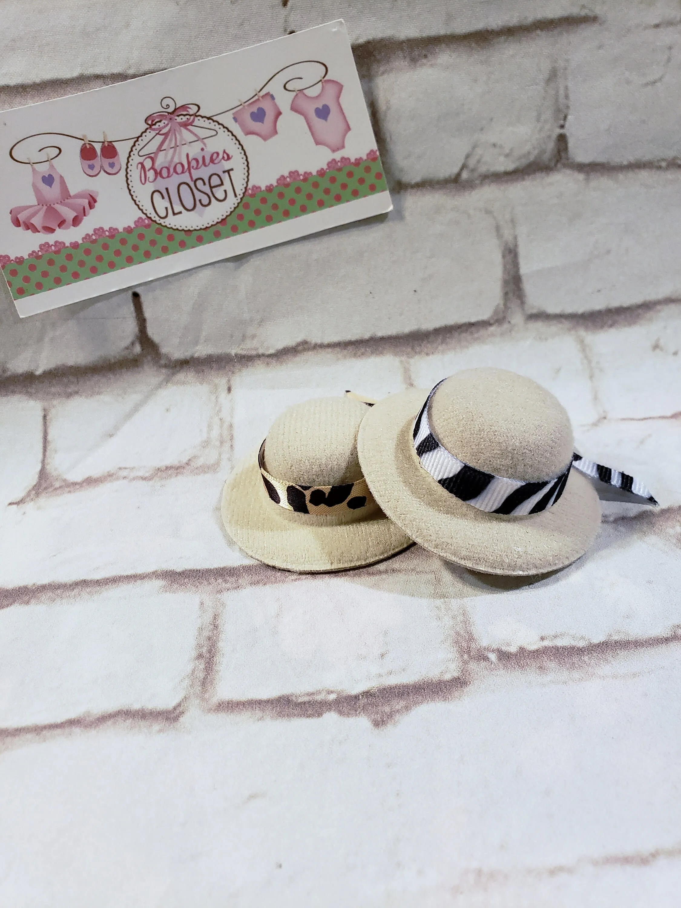 Safari Mini Me Hat Barrette