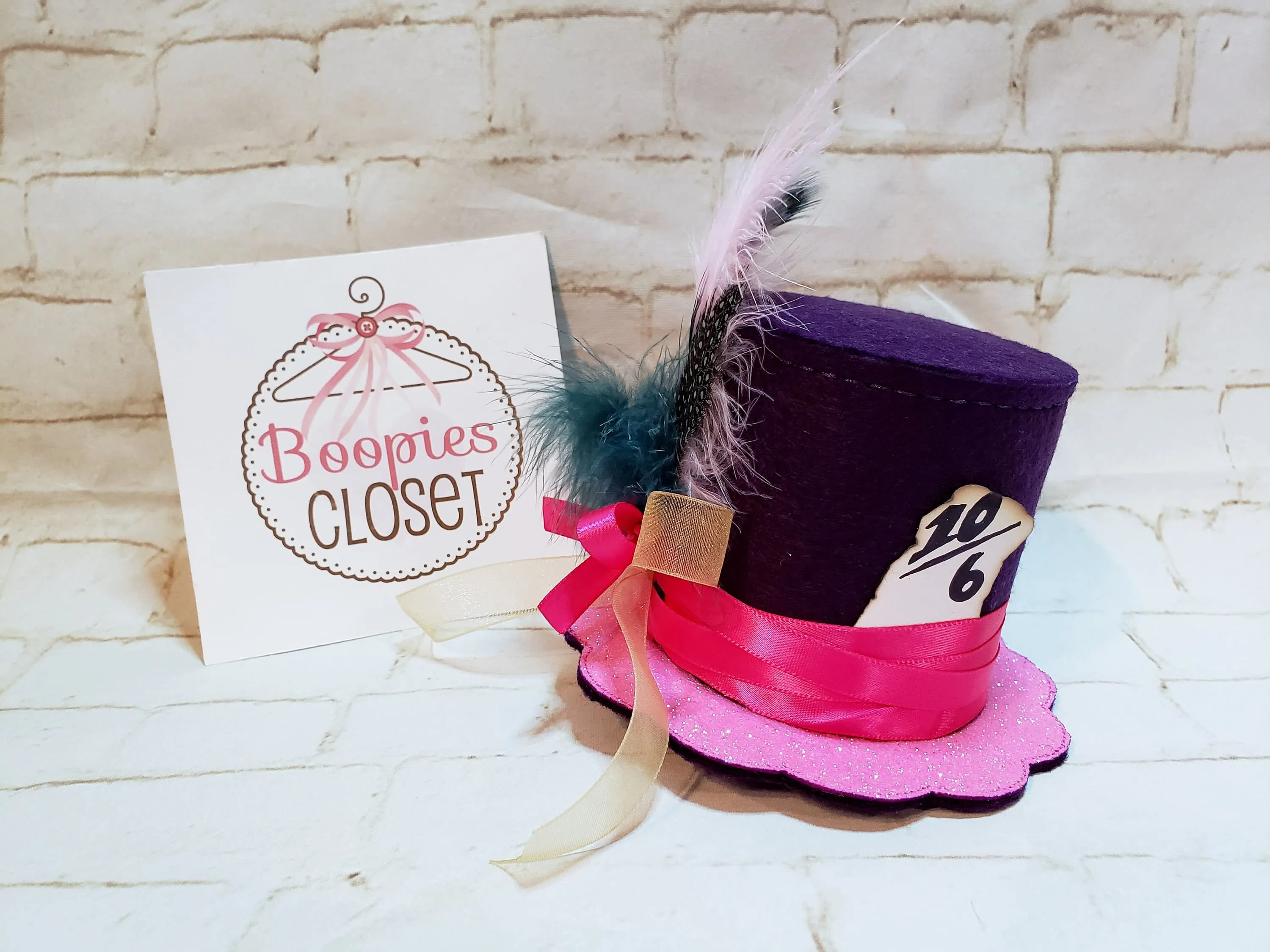 Fancy Mad Hatter 5" Top Hat