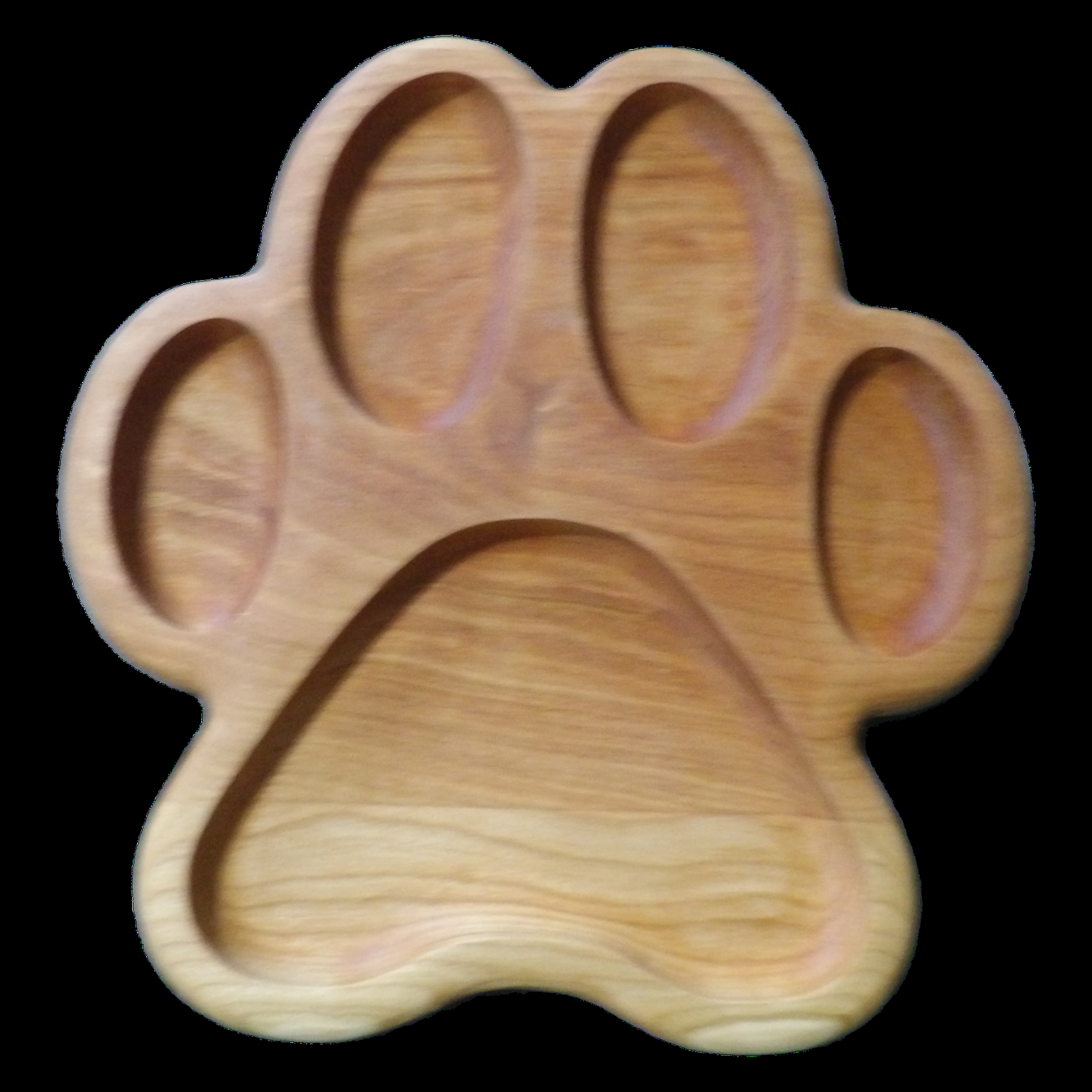 dog paw tray