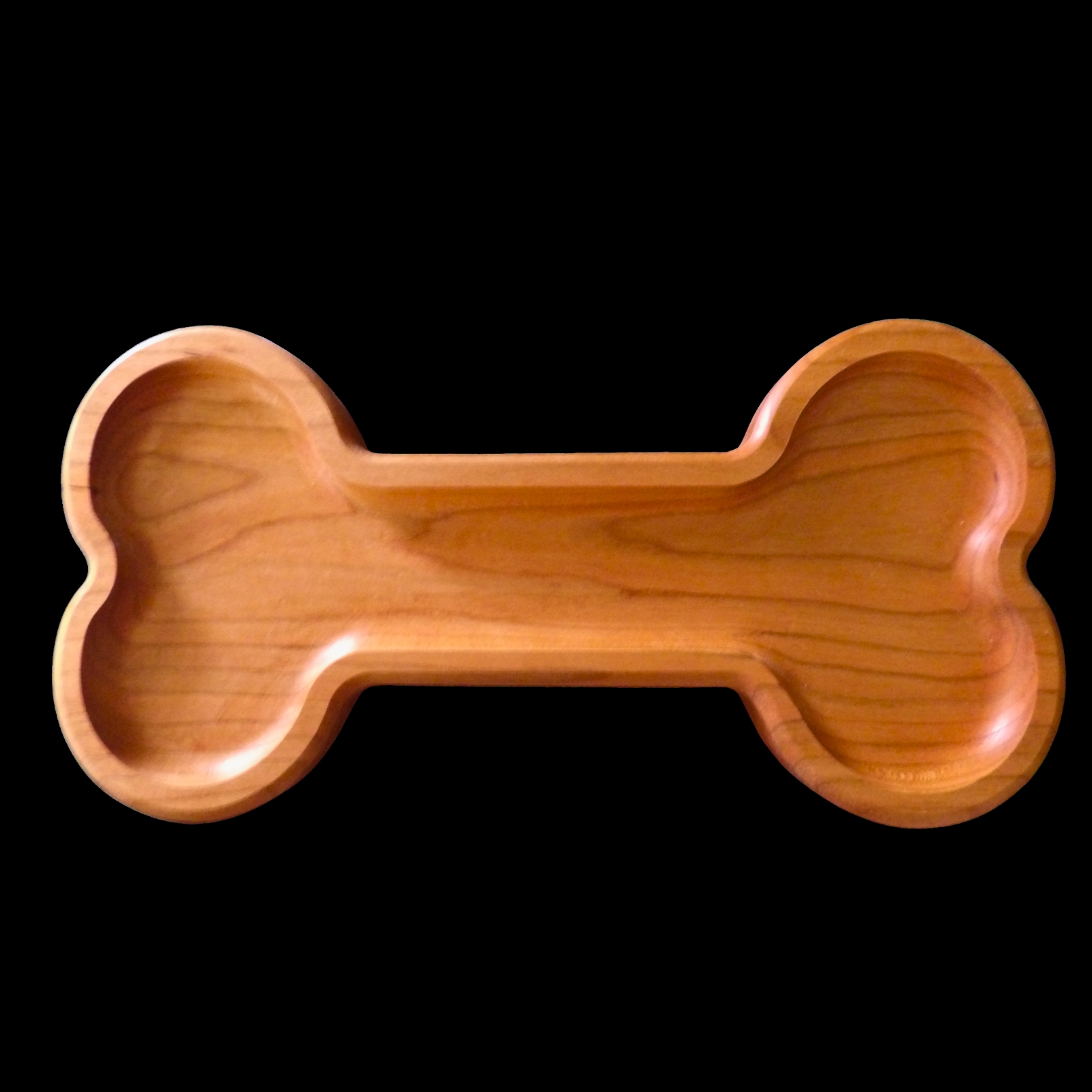 Wooden Dog Bone Tray