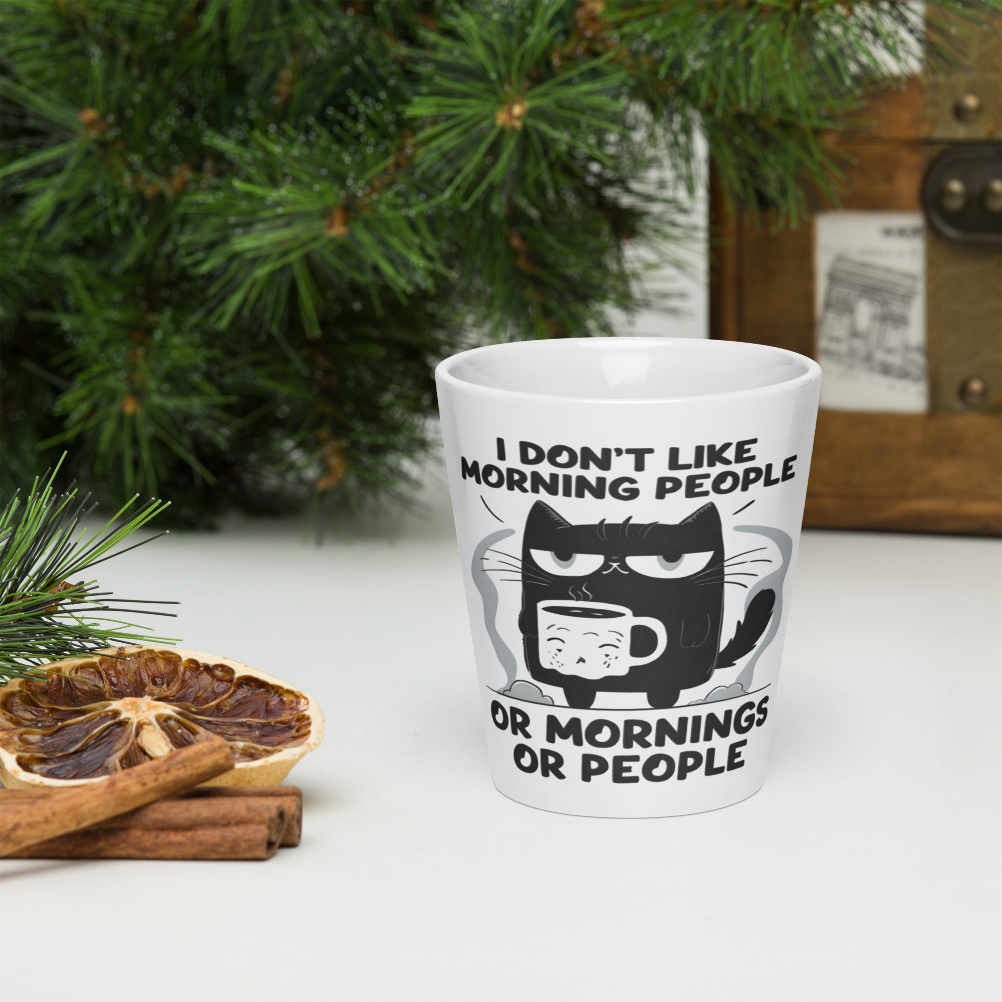 I don't like People Latte Mug product photo