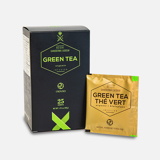 Organic Green Tea with Ganoderma product photo