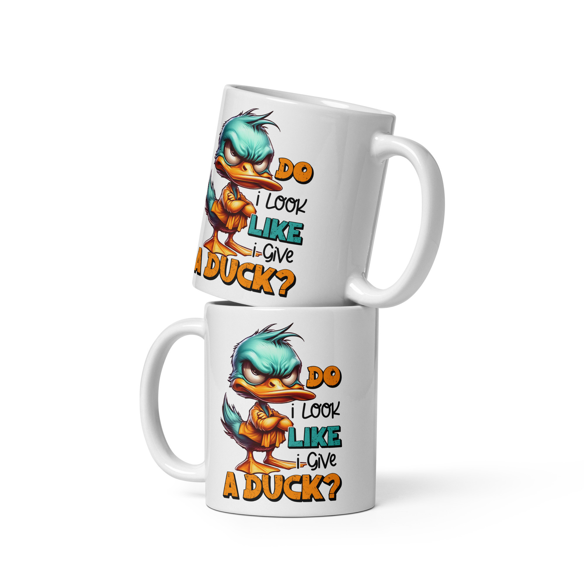 White Glossy Coffee Mug product photo