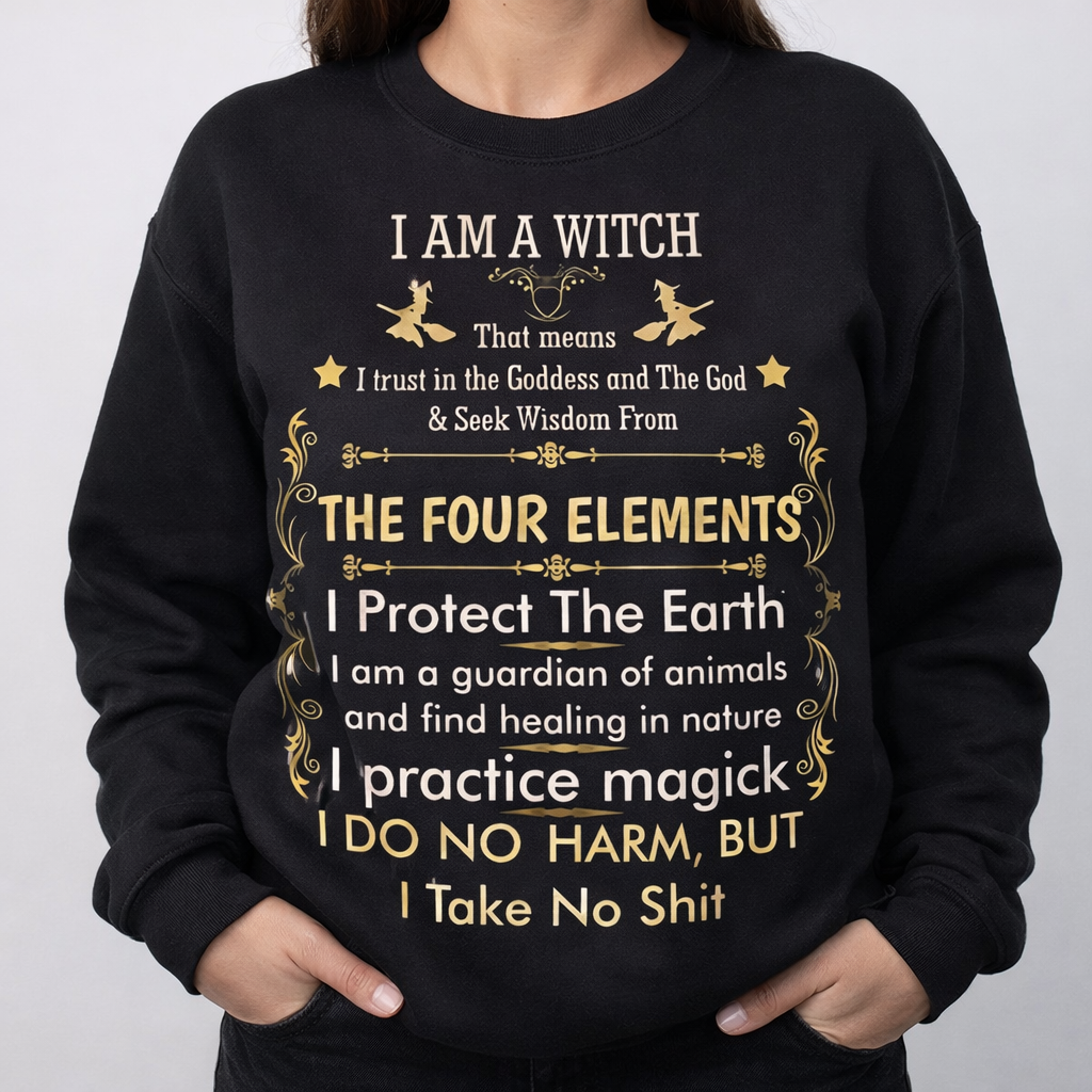 Am A Witch Four Elements from 2 Sisters Tanks, Teez & More