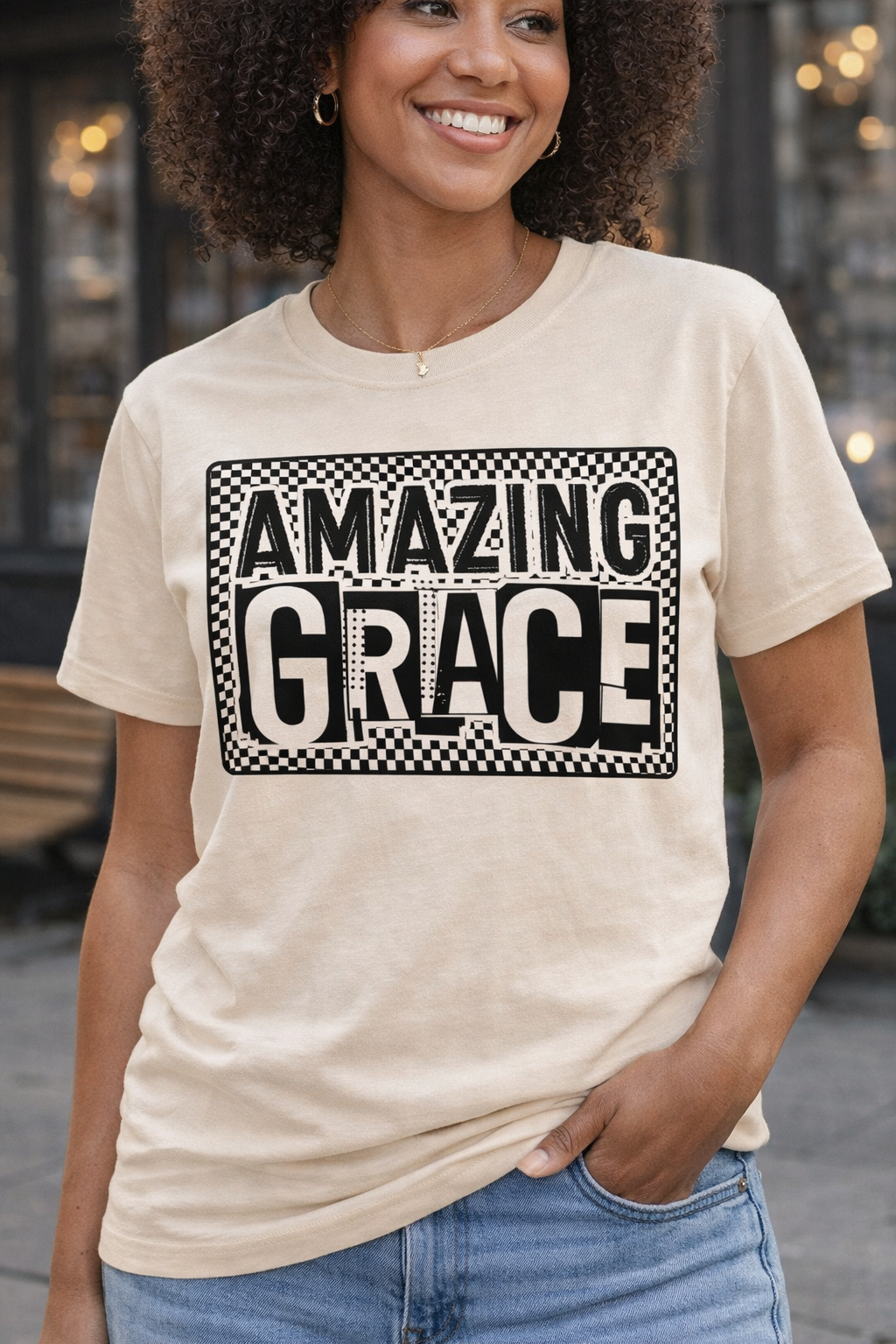 Amazing Grace from 2 Sisters Tanks, Teez & More